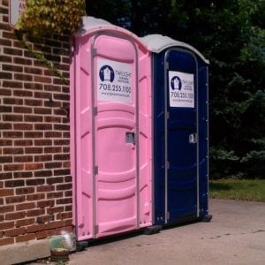 His and Hers Portable Potties